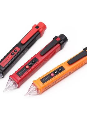 M100红色黑色黄色非接触多功能声光报警智能电压感应验电笔测电笔