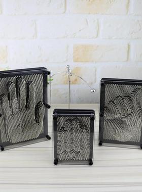 3D立体克隆金属手模 趣味针画玩具手印大中小装饰时尚摆件定制