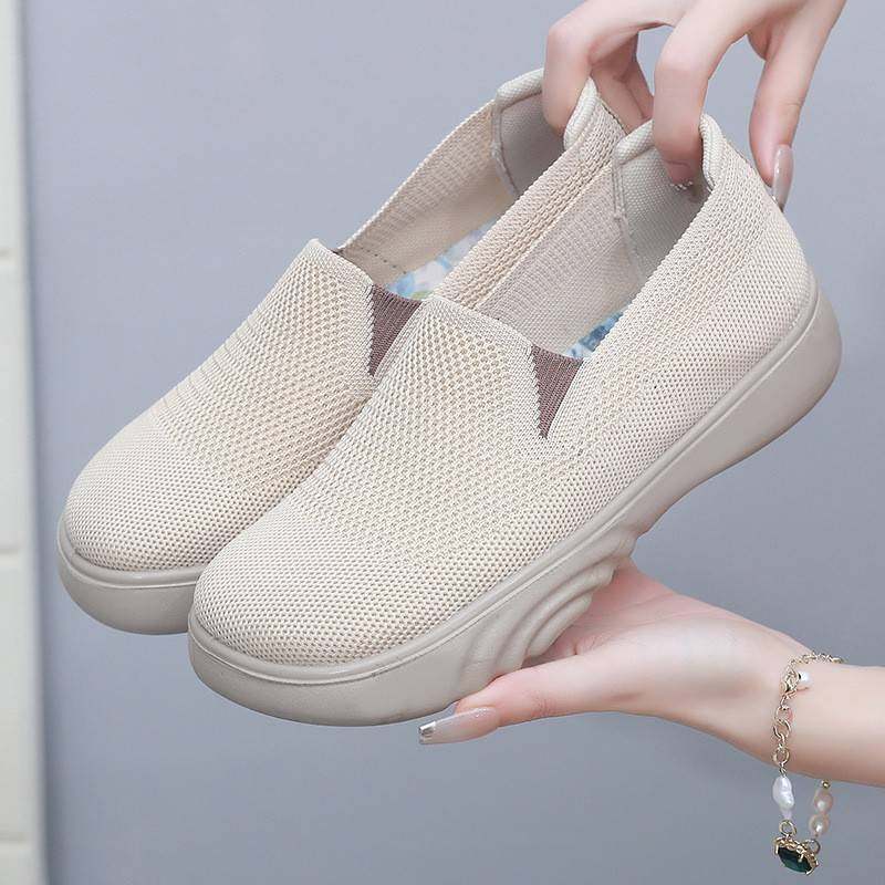 春秋新款老北京布鞋时尚百搭渔夫鞋柔软舒适妈妈鞋防滑一脚蹬单鞋,女鞋,帆布鞋,淘宝优惠券,粉丝福利购,淘宝优惠卷