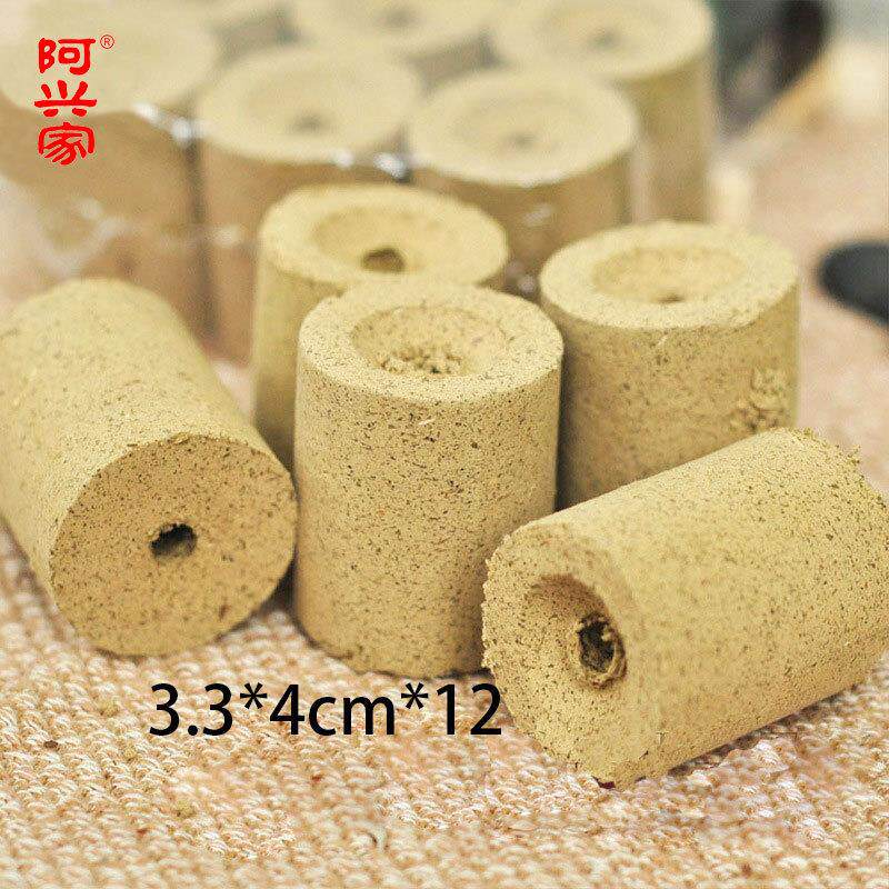 3.3*4cm艾灸床专用艾柱艾灸馆艾壮蕲艾柱压缩柱五年陈艾条艾定制