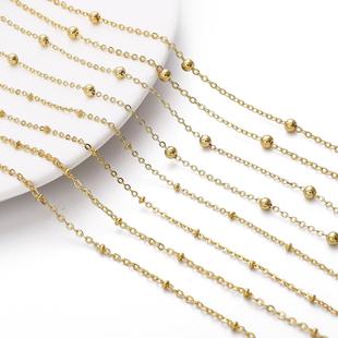 18K包金仿链条收尾延长链手链项链手工diy材料饰品配件定制