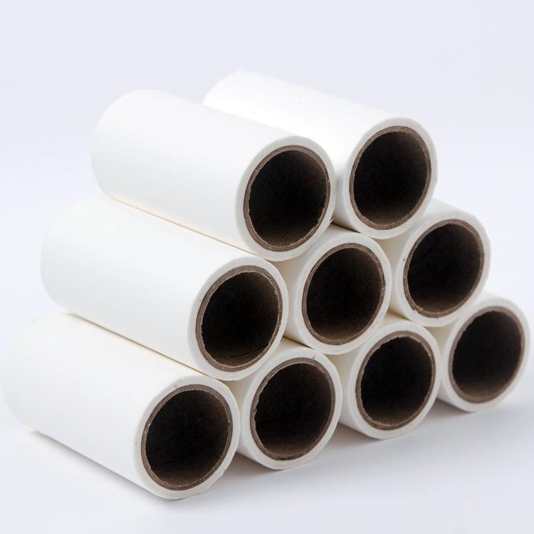 粘毛器 家居粘尘纸可撕式10cm宽 60斜撕 粘毛滚筒 粘尘纸替换定制