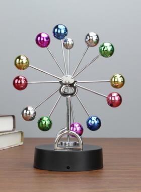 新款usb摩天轮家居办公书桌摆件 永动仪混沌摆 趣味桌面礼品定制