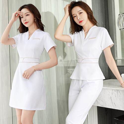 師制服工作服院皮肤管理按摩足疗工服酒店足浴工装技师服
