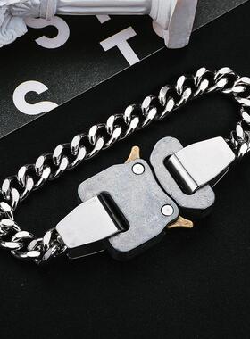 高街时髦插头锁扣ins金属