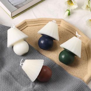 ins风网红小台灯香薰蜡烛 造型摆件香氛蜡烛创意伴手礼拍照道具定