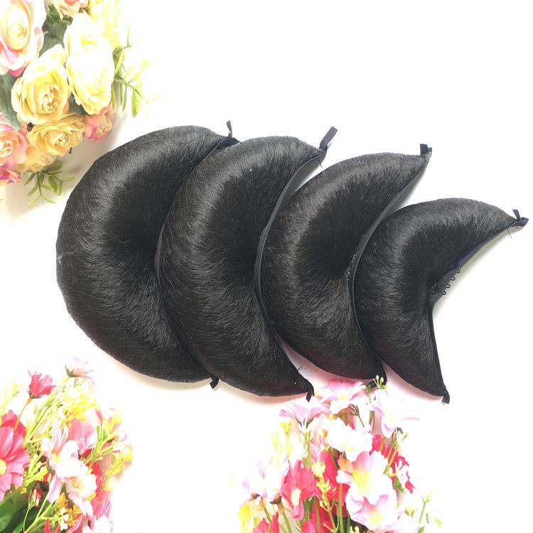 古装假发仙女发髻弯月牛角发包COS古代仙女汉服影视影楼用发包定