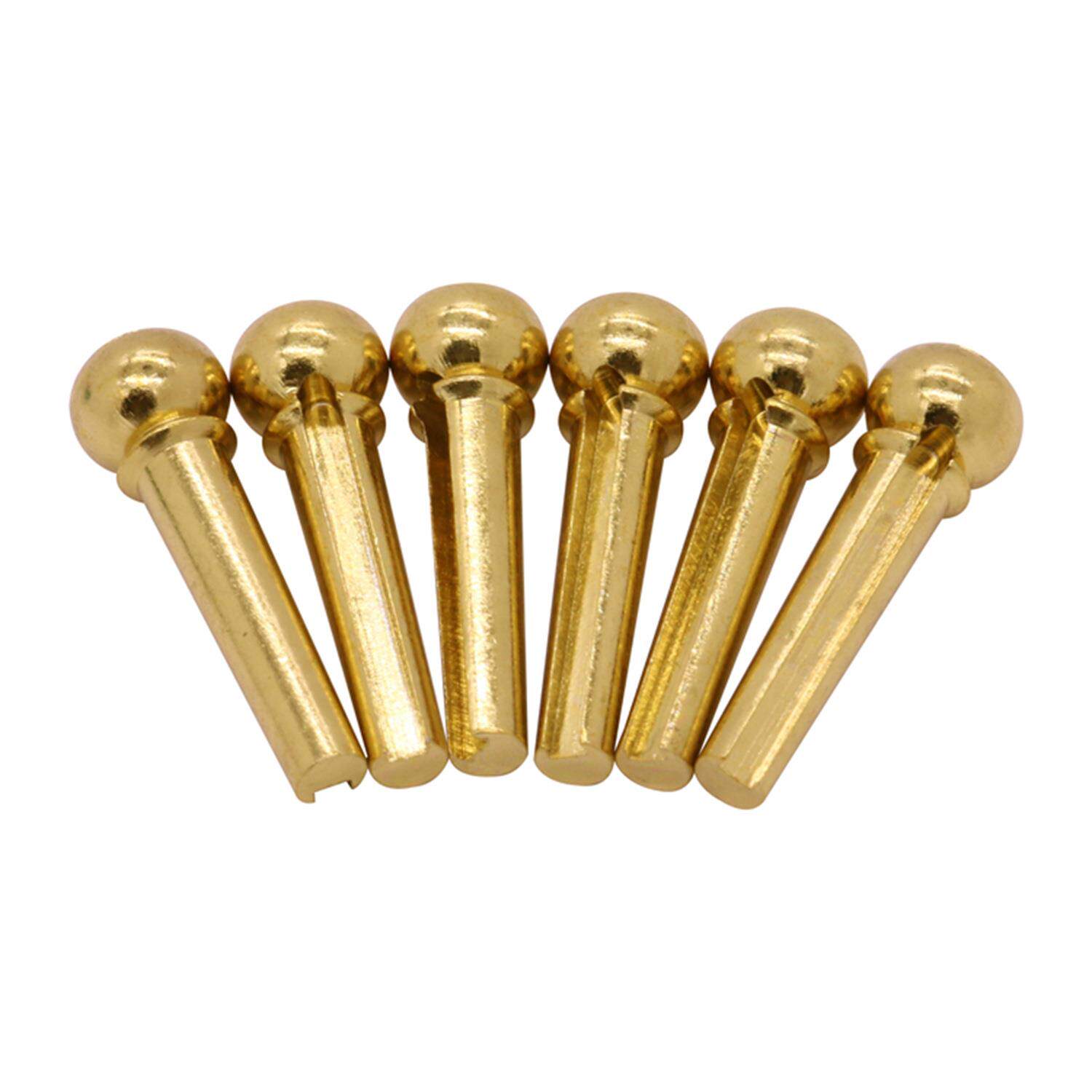 吉他乐器配件吉他铜压弦钉民谣吉他镀金弦柱定制