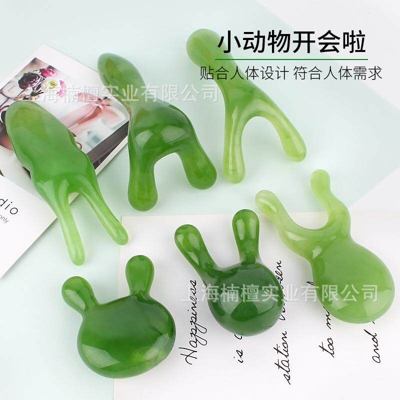 脸面部工具拨筋棒点穴棒通用 树脂鼻刮刮痧按摩器制定
