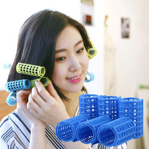 卷发筒直销DIY卷发器塑料双层子母筒发卷 刘海发卷12只装器定制