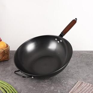 陶晶不粘炒锅不锈锅无油烟无涂层家用炒菜锅礼品锅百货定制