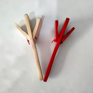 小学长柄响板儿童益智音乐早教手摇奥尔夫打击乐器响板摇板小巴掌