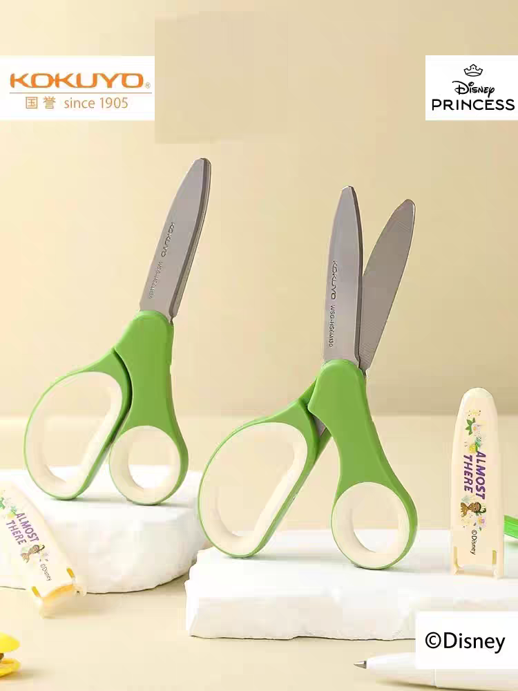 日本kokuyo国誉学童剪刀动漫午后时光联名系列安全手工儿童