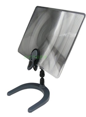 日本kontec3倍台式角度可调阅读放大镜近A4大尺寸适合老人专家