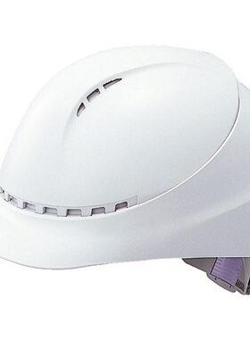 日本中山TRUSCO 头盔 高透气 白色 178-1871 DPM-1820W