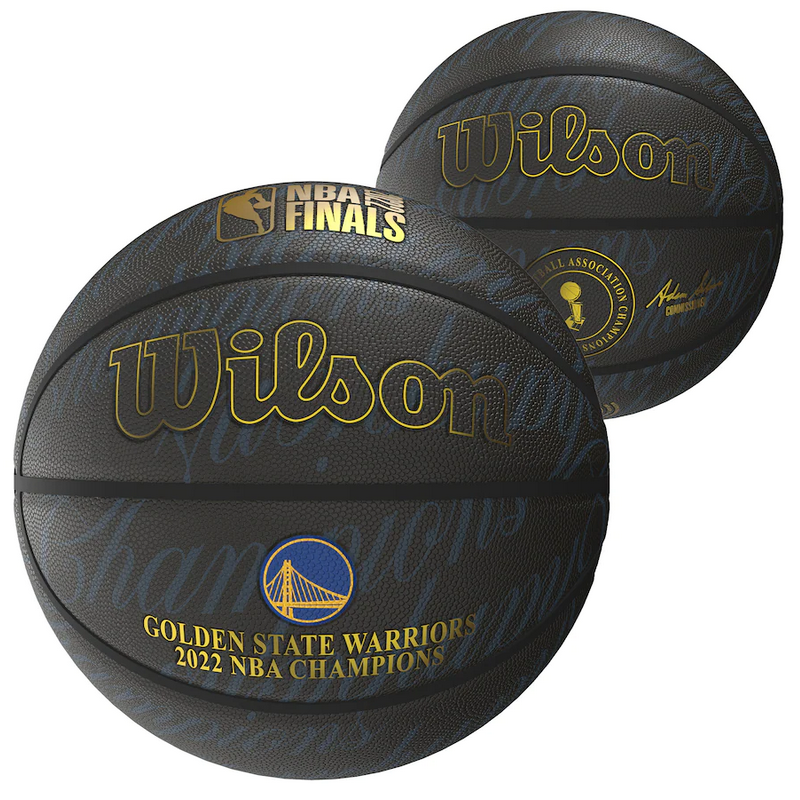 WILSON威尔胜2022 NBA 总决赛冠军篮球金州勇士队限量收藏纪念款