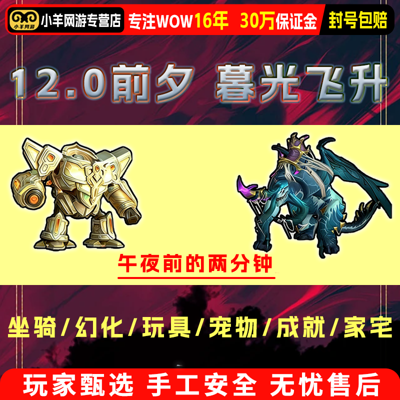 魔兽世界代练正式前夕暮光飞升晋升圣光锻铸机甲重新训练的剃天者