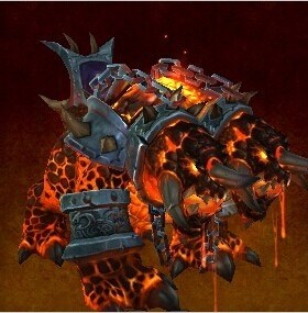 魔兽世界代练坐骑幻化成就红色双头犬狗熔火恶犬