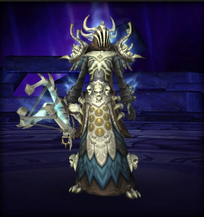 魔兽世界代练史诗达萨罗之战灵魂收割者的法衣布甲幻化套装法师牧