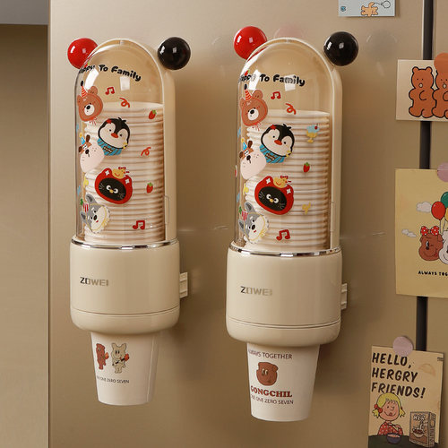 一次性杯子取杯器滑盖取杯