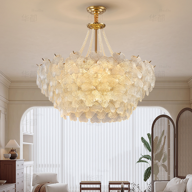 客厅吊灯轻奢水晶法式餐卧