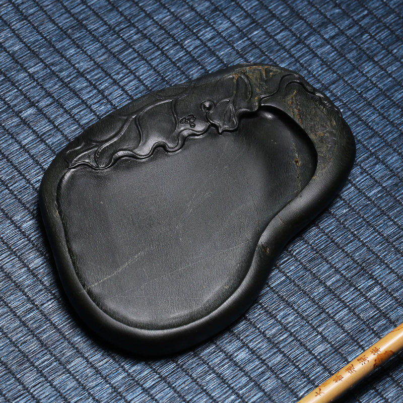 原石名师创意匠心工艺文房四宝胜端砚石原装高端书法专用砚台收藏送礼