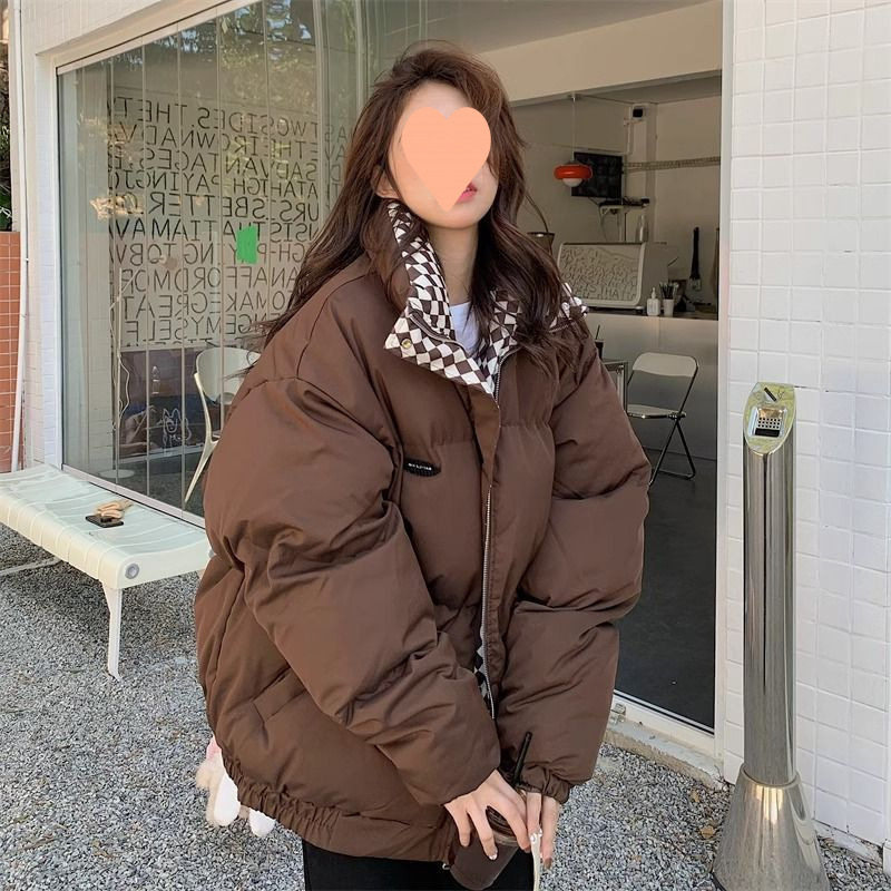 2024冬季新款韩版加厚面包服潮羽绒棉服外套女宽松百搭学生棉衣潮