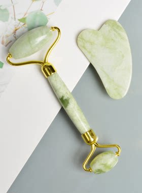 玉石脸部滚轮按摩器眼部