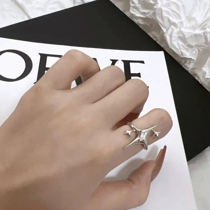 Punk Skull Retro Gothic Rings for Women Men Halloween Goth W