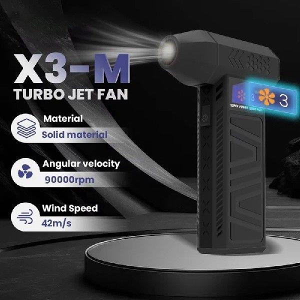New X3-M Turbo Jet Fan Powerful Air Blower Adjustable Wind