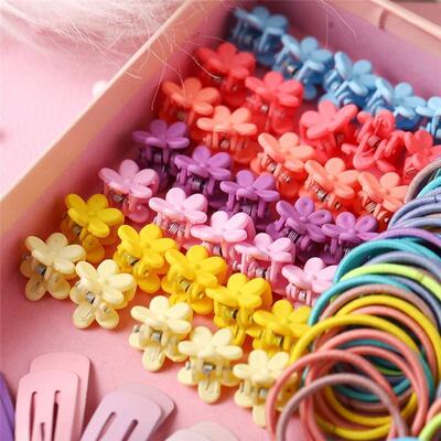 New Hair ring rope hairpin rubber band simple headwear set