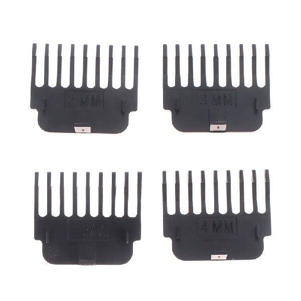 4PCS 1.5mm 2mm 3mm 4mm T9 Universal Hair Trimmer Clipper