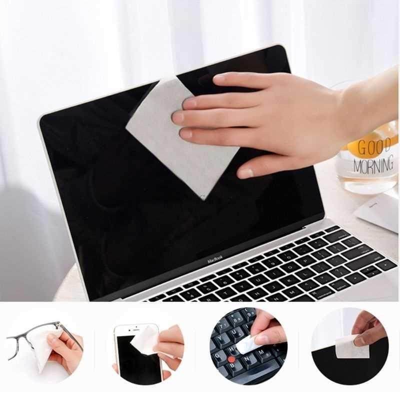 Glasses Cleaner Tissue-Cloth Lens Computer-Screen Wet-Wipes