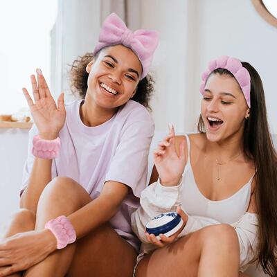 Womens Spa Headband Skincare Hairband Make Up Hair Band Spon