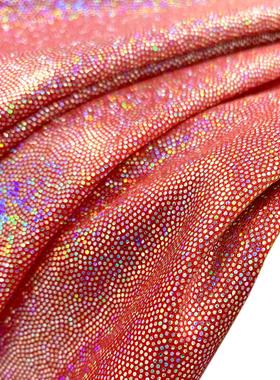150cm*50/100cm Glitter Laser Polyester Fabric Iridescent Hol