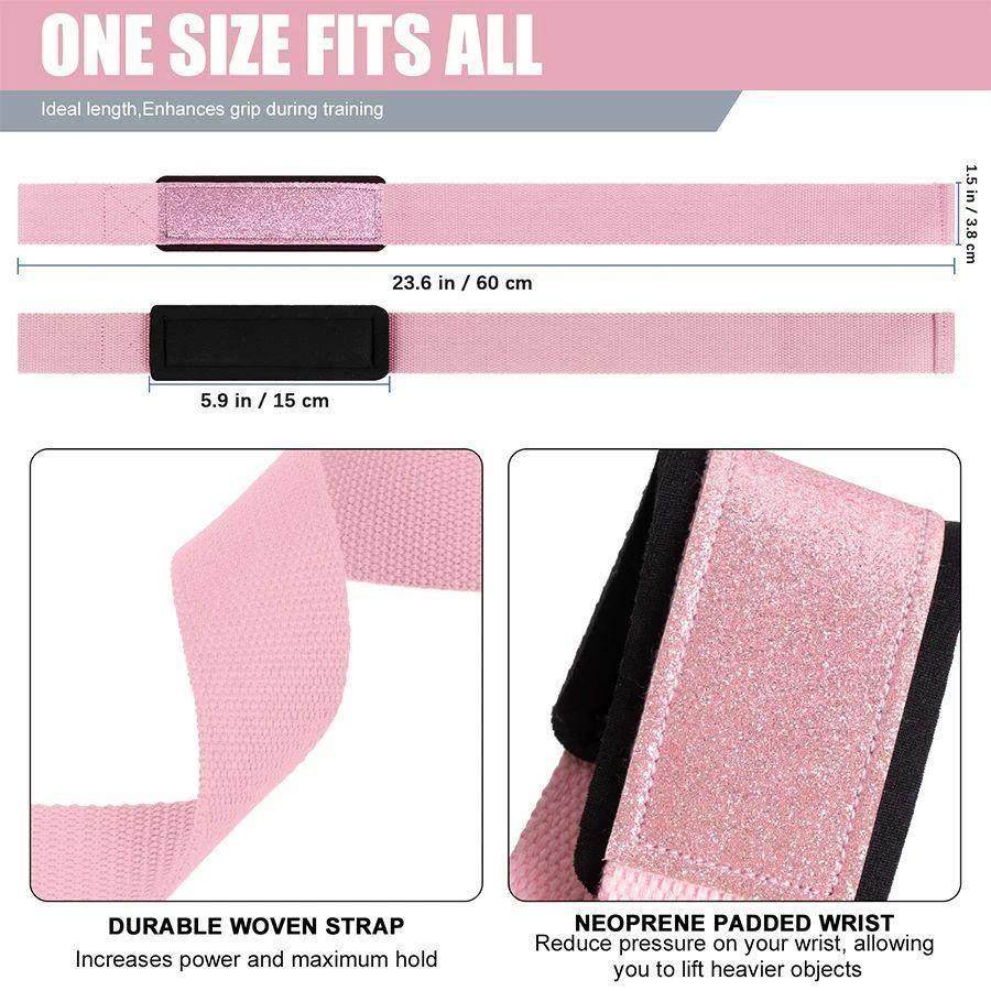 Fluorescence Brace Wrap Fitness Lifting Wrist Strap Crossfit