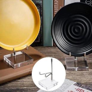 Pottery Acrylic for Stand Platters Display