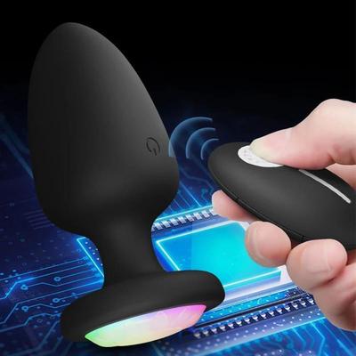 Vibrating Plug Remote Control Vibrator Anal Butt Plugs Male