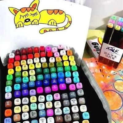 Double Headed Marker Set Best Colouring Markers Drawing Alco