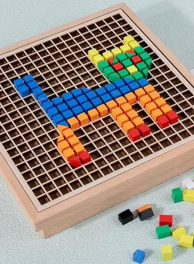 Children's puzzle building blocks assembly toys kinderga