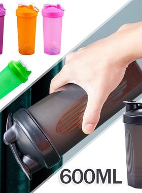 600ml Protein Shaker Bottle Protein Powder Shake Cup for Gym
