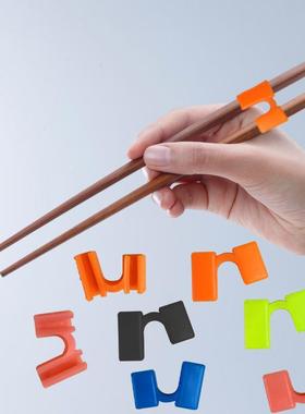 10Pcs Plastic chopsticks clip Chopsticks Aid Training Covers