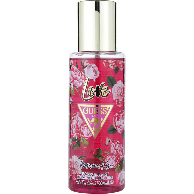 GUESS LOVE PASSION KISS; FRAGRANCE MIST 8.4 OZ