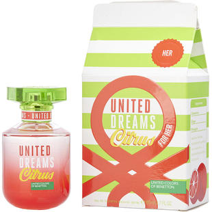 EDT SPRAY DREAMS CITRUS; UNITED 2.7 BENETTON