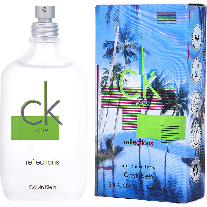 CK ONE REFLECTIONS; EDT SPRAY 3.4 OZ(LIMITED EDITION)