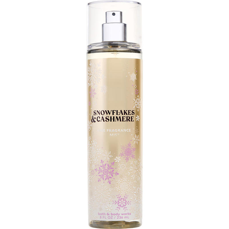 BATH& BODY WORKS; SNOWFLAKES& CASHMERE FINE FRAGRANCE MI