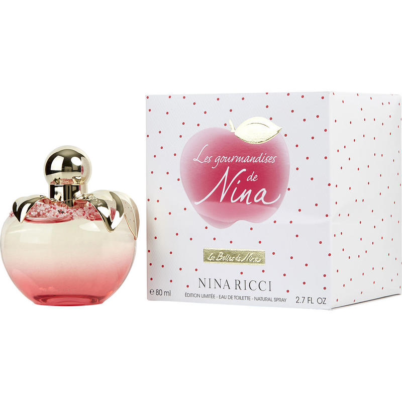 NINA RICCI 丽娜蕙姿 蓝娜闪亮甜心女士淡香水 EDT 80ml