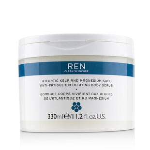 Skincare 大西洋海藻和镁抗疲惫去角质身体磨砂 Clean REN 330ml