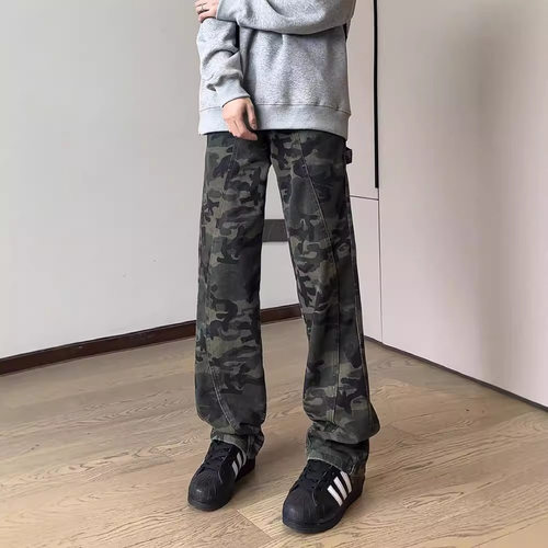 工装牛仔裤生夏季新款美