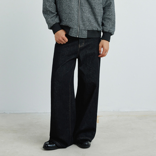 新因素XINYINSU百搭A字版型丹宁牛仔裤13.5oz原色cleanfit原牛裤
